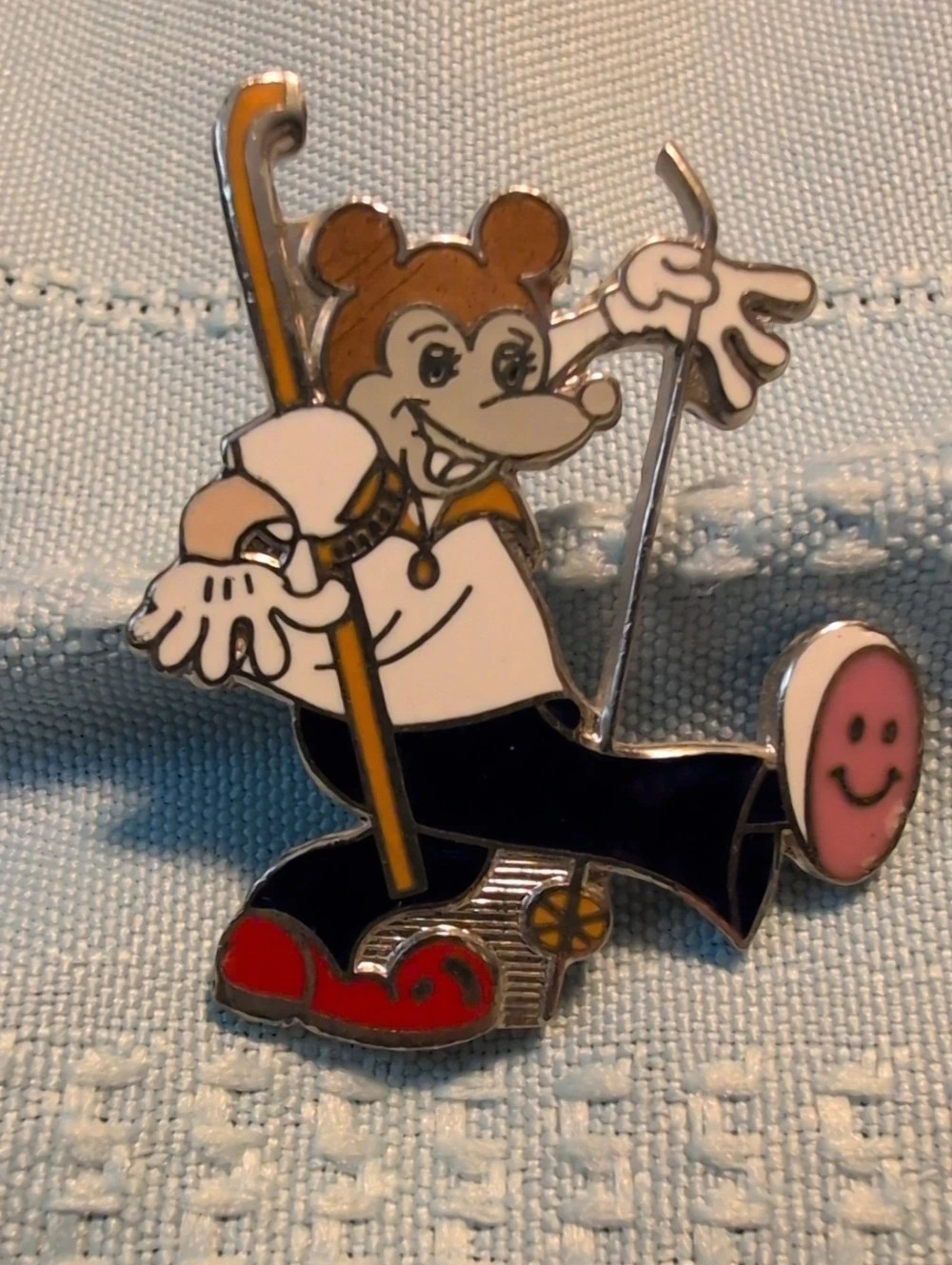 Vintage Disney Mickey Mouse Professions Pin